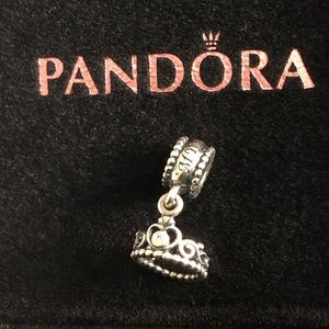 *Retired* Pandora “My Princess” tiara dangle